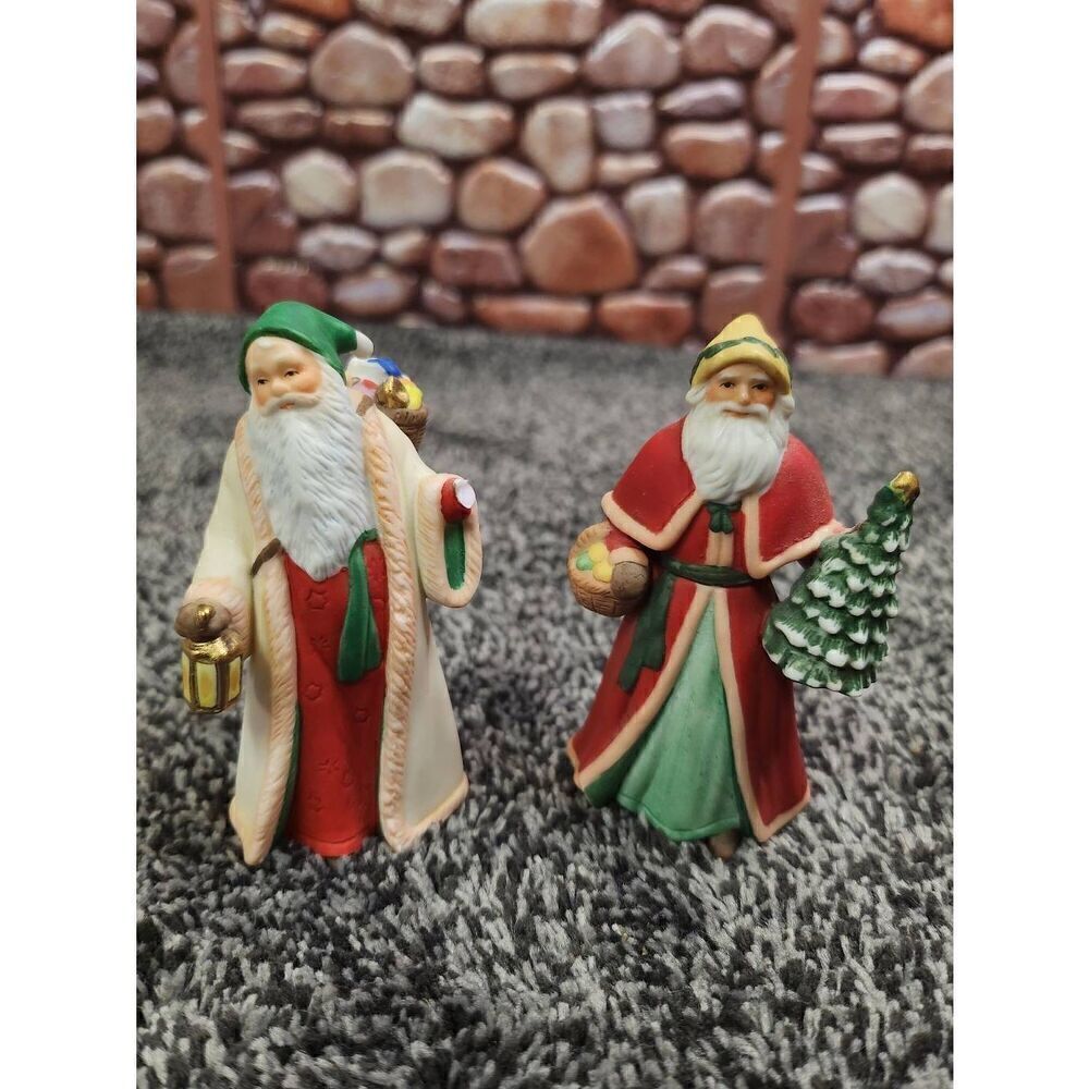Lenox 1994 Old World Christmas Santas